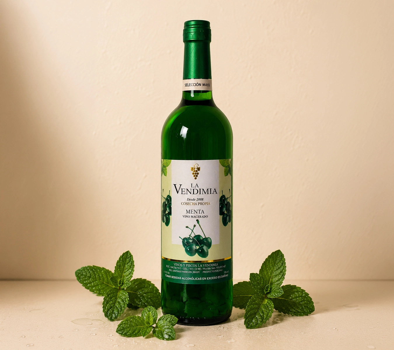 Vino de Menta 750 ml seleccionado por MAYU